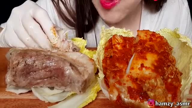 韩国大胃王hamzy早期吃播视频你看过没有