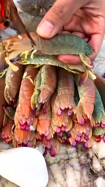 这个七彩皮皮虾,这样处理过之后,吃起来简直太爽了!