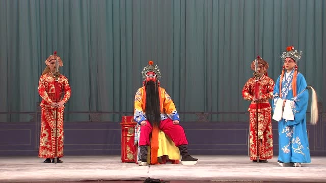京剧《寿州救驾》选段,王泽洋饰赵匡胤,赵匡胤命高俊保前来救驾