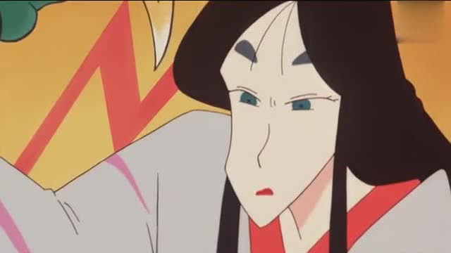 蜡笔小新:女子紧紧抓着吹雪丸的头发不放,吹雪丸竟然将头发斩断!