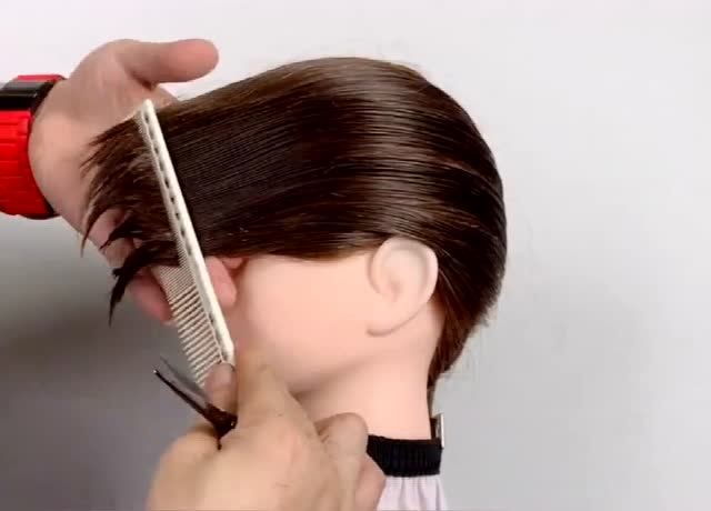 一刀剪长碎发的技巧效果出来真的超级有层次真的学到了