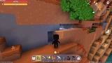 迷你世界：哥斯拉在山洞建造房子找不到大门该如何进去