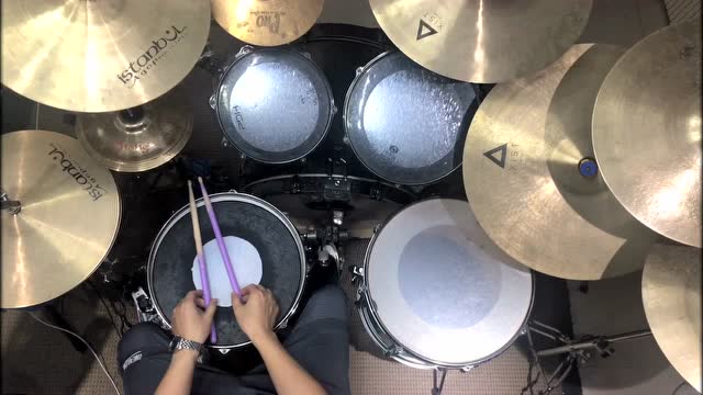 中国音乐学院爵士鼓考级五级曲目《摇滚风格二》精鼓堂郑治健