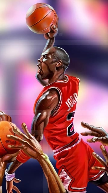 乔丹单手抓球神级假动作 历史上没有第二个人能做的这么潇洒!