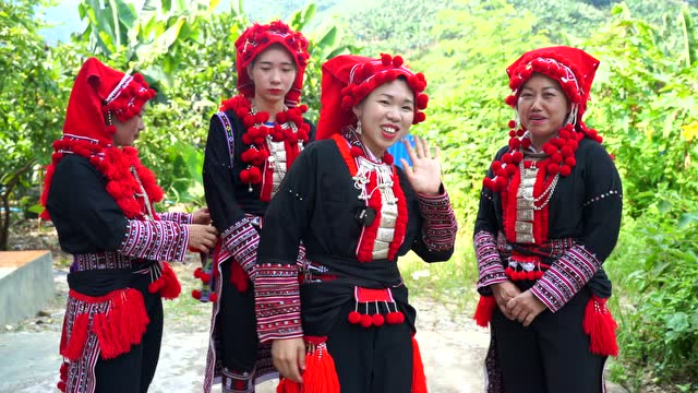 河口县红头瑶刺绣纹样介绍