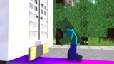 Minecraft动画：怪物们的生存挑战，危险就在身边！