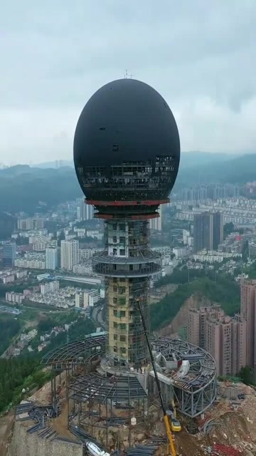 贵州大山上的人造月亮即将问世,期待点亮那一刻
