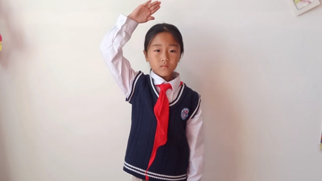 少先队员要会敬队礼