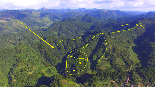 奇山如猴子探头,怪模怪样,一个龙气十足的宝地