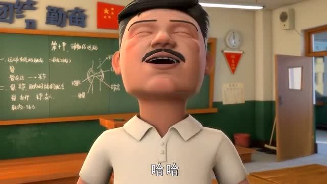 茶啊二中猴哥上课不老实把头卡进桌子里拔不出来