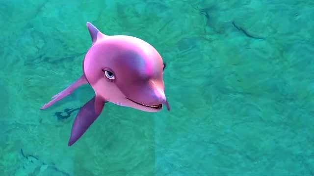 芭比之宝石海豚图片