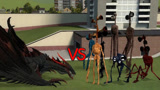 【GMOD】大动画：远古火龙和七种与众不同的警笛头对战！