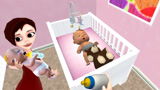 宝宝爱捣乱：宝宝一会要喝奶，一会要洗澡，塔米被他耍得团团转！