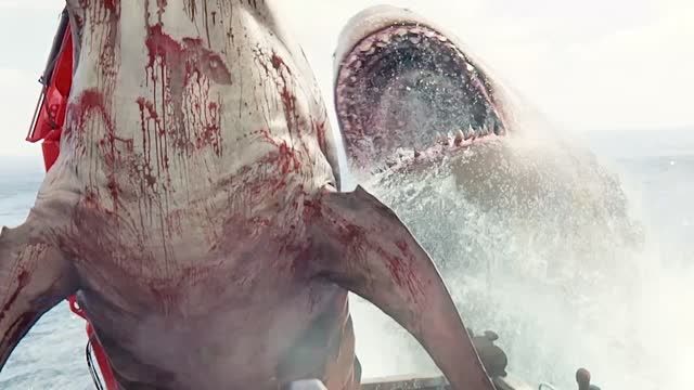 假如巨齿鲨没灭绝 那是有多可怕?