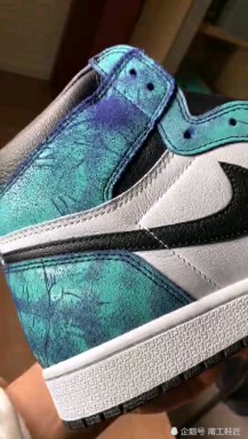 aj1扎染,开箱评测!