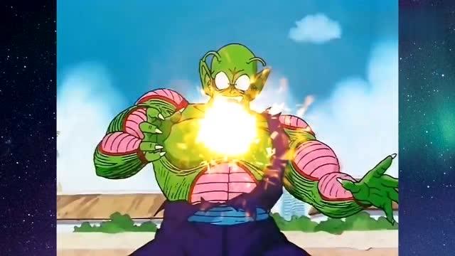 比克与悟空的对战,比克的核能爆发,悟空的身手敏捷,真是太精彩了