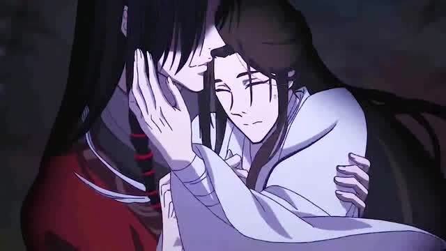 天官赐福:谢怜抱住花城大号不撒手,哈哈太甜了!