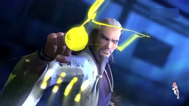 逍遥子展现人宗剑法,配合盖聂的长虹贯日,重击星魂