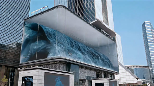 韩国sm公司独出心裁,将"鱼缸"搬进了大楼,还养起了鲸鱼!