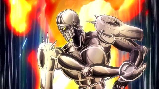 jojo:刺客与法师的战斗,银色战车vs魔术师之红!