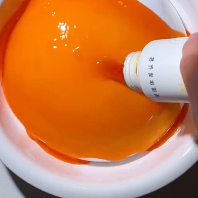 色素洗泥,洗着洗着就化了!