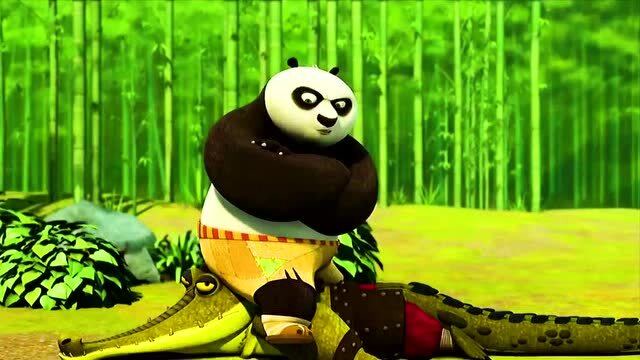 鳄鱼强盗携恩图报.#功夫熊猫