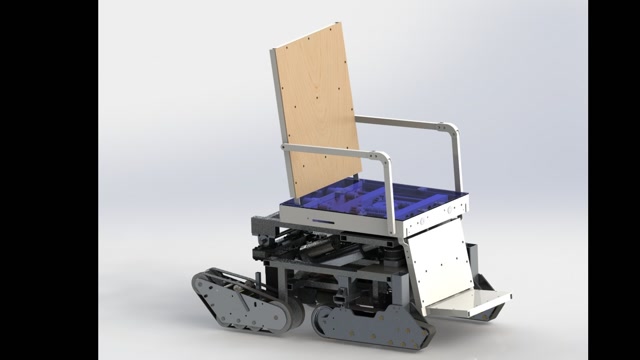 抓钩辅助式多功能智能爬楼机器人