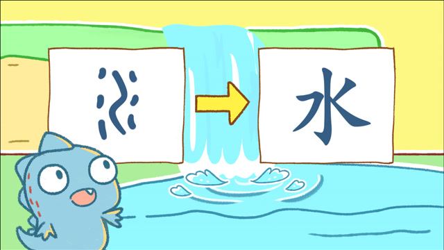水是生命之源那么水字从象形到现代汉字发生了哪些变化呢