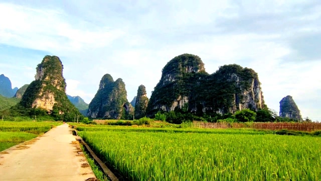 桂林东山村风景图片