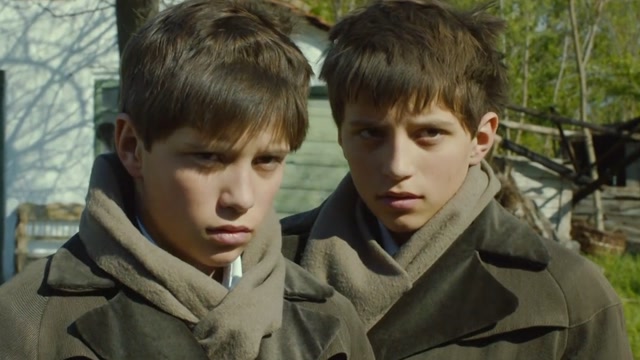 恶童日记 双胞胎诱骗父亲探路,然后踩着他的脚印和躯体,成功越过雷区