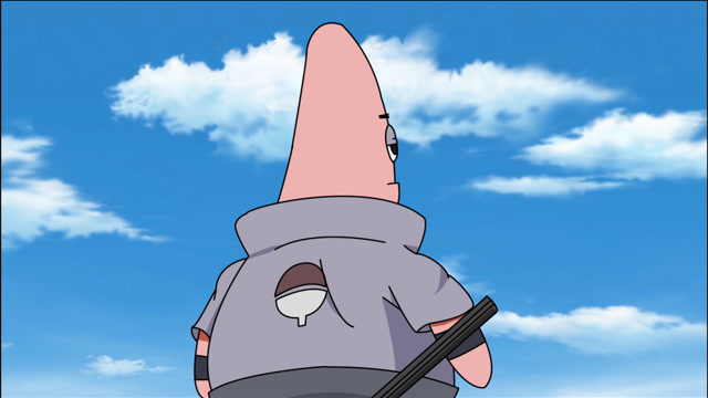 宇智波派大星:感受我强大的气场吧!