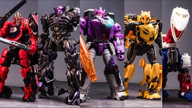 【定格动画】孩之宝变形金刚电影ss经典系列定格变形合集