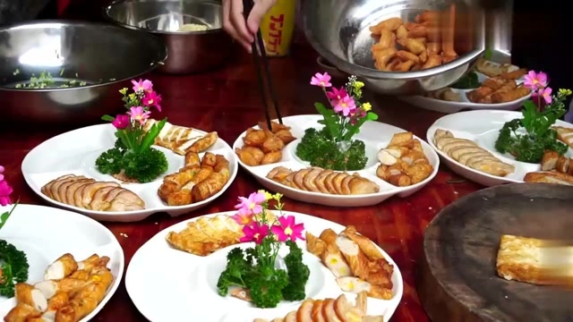 潮汕农村酒席,厨师都安排哪些菜式,鲍鱼龙虾,排面真是高!