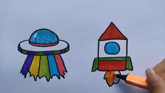 不同人物画的飞行器,你们喜欢谁画的