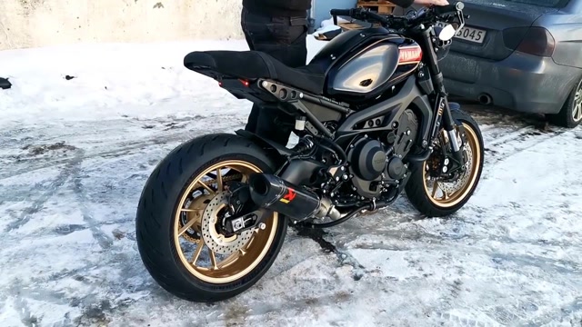 雅马哈xsr900 改装涡轮增压排气声浪