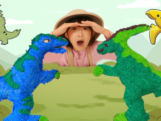 乖宝奇趣秀  恐龙村庄第二弹!一家人就得整整齐齐,霸王龙压轴出场