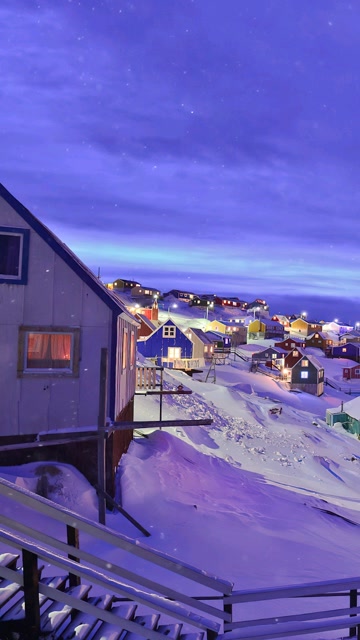 北极因纽特小镇图片