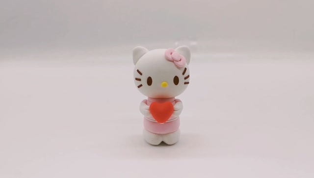 手工制作 粘土hellokitty