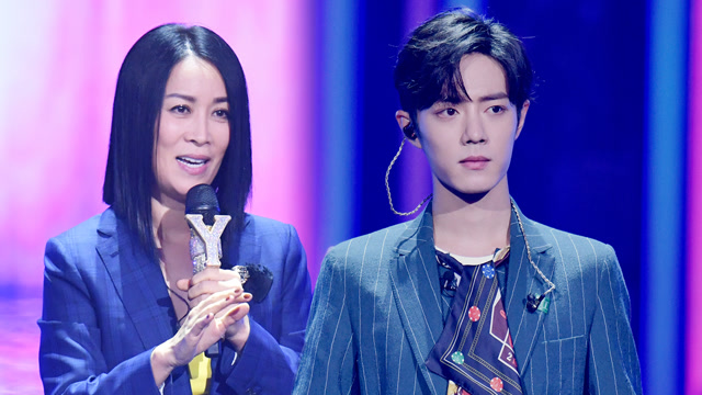 肖战,那英翻唱《绿光》,动感十足,听嗨了