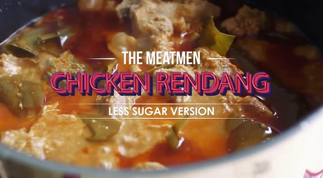 chicken rendang - 冷当鸡肉