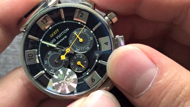 v6厂 lv时尚腕表lv277 复刻腕表测评