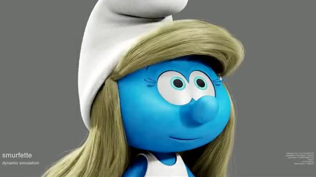 《蓝精灵寻找神秘村》从2d到3d