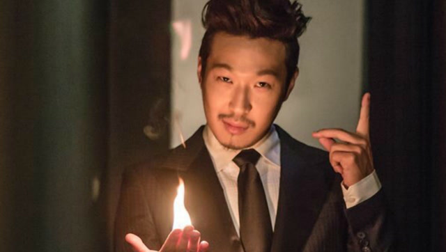 rm河东勋与路过的学生演绎明星情景剧