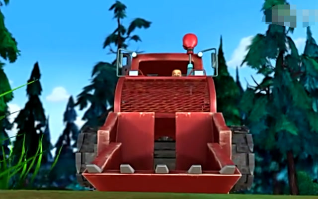 光头强的终极战车太厉害,连熊大都没辙了