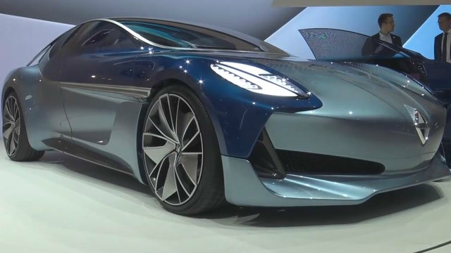 2017法兰克福车展实拍 纯电动博格瓦德概念车,四座模式跑车