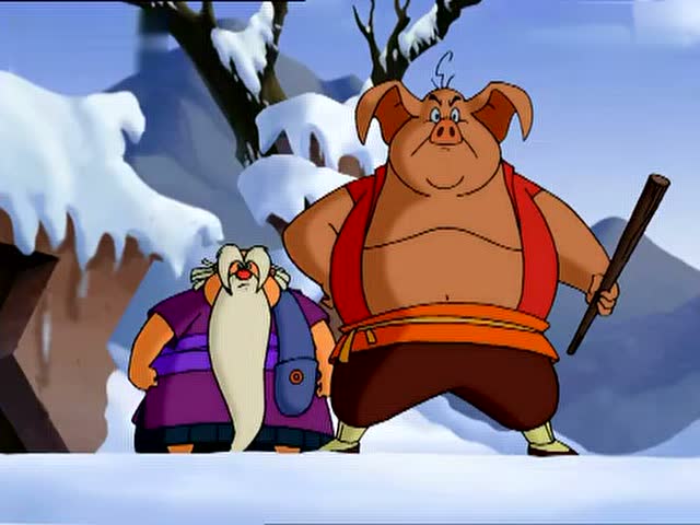 动画片猪八戒:土地遭鼠欺