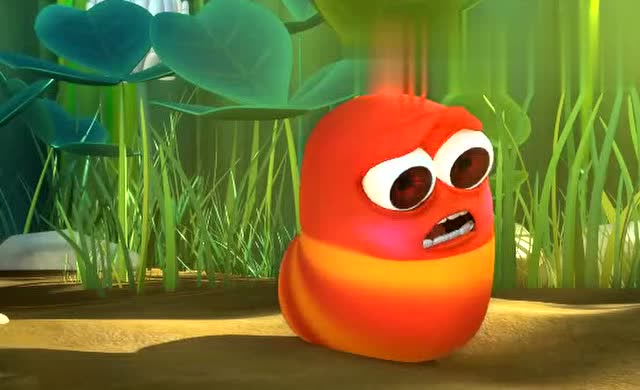 爆笑虫子:小黄小红被螳螂攻击,小黄一个屁,打倒蟑螂!