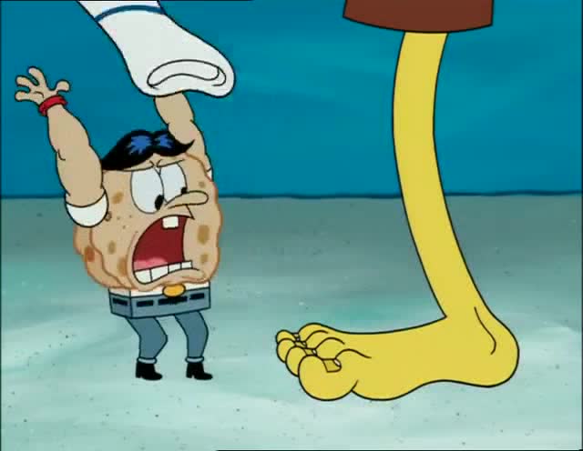 海绵宝宝:海绵宝宝的表哥原来是这个样子,太逗了