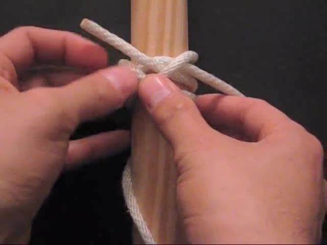 实用技能系列:如何绑定木棍绳结