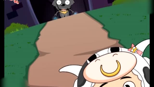 喜羊羊与灰太狼:小羊们用一头假牛骗走了灰太狼